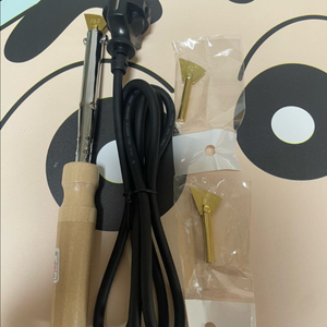 가죽 크리저(인두기)+온도 조절계