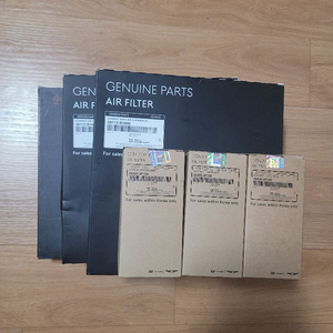 g80(2018년형) 디젤 오일필터,에어필터 3셋트 이미지