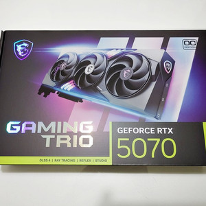 MSI 지포스 RTX 5070 트리오 팝니다