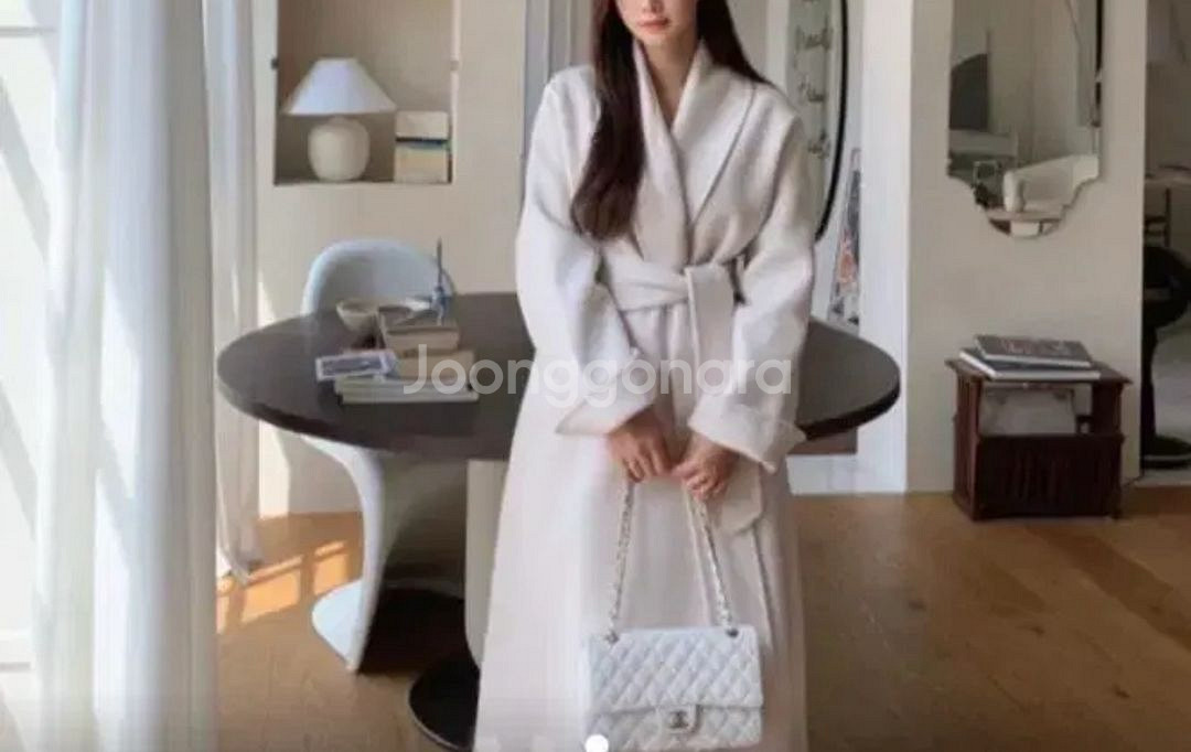 블루민 타임리스 코트 아이보리--1