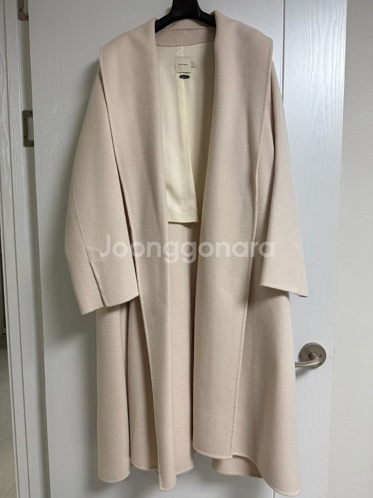 블루민 타임리스 코트 아이보리--6