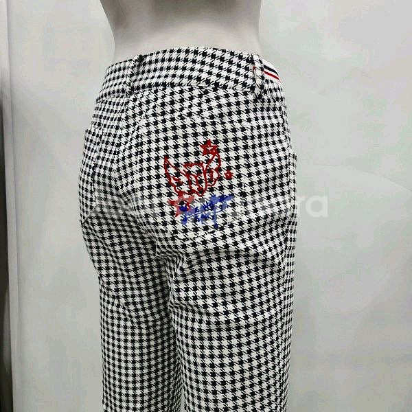 까스텔바작골프 여성 면혼방 피치 기모 스판 바지 26--4