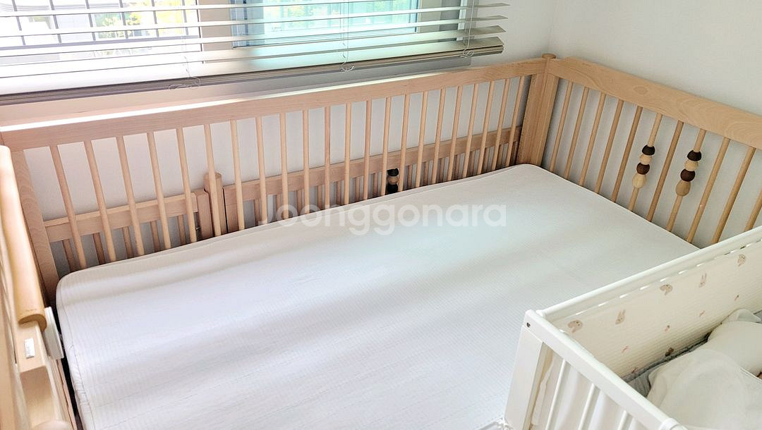 안데르센 올리버 하이가드 아기침대+리바트 매트리스ss--0