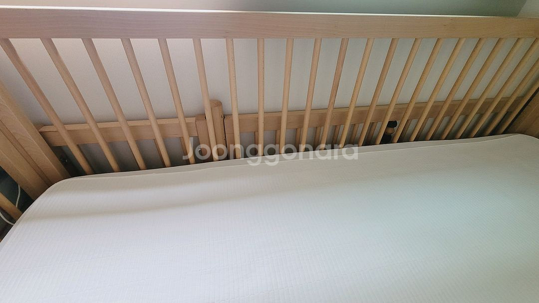 안데르센 올리버 하이가드 아기침대+리바트 매트리스ss--3