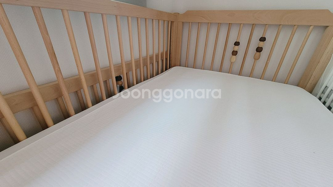 안데르센 올리버 하이가드 아기침대+리바트 매트리스ss--2