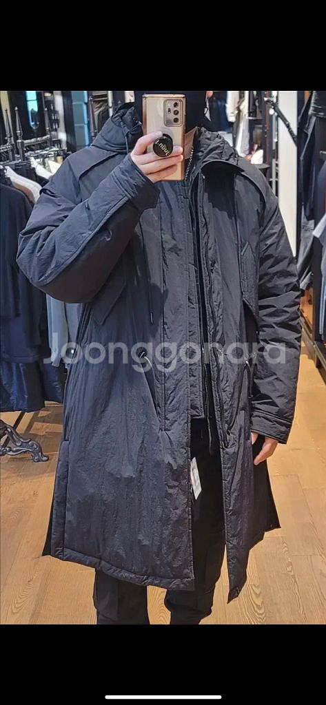 준지 169롱 베스트후드 패딩--0