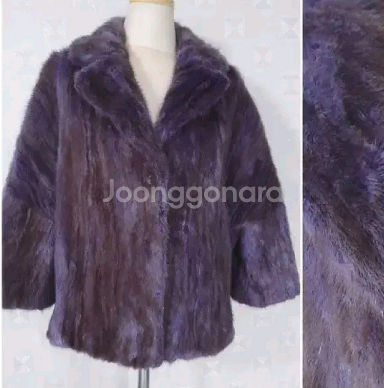 YETTS/5부반나팔 밍크코트/55/66/77/프리--0