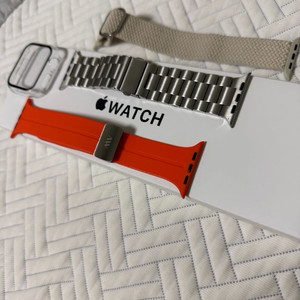 애플워치 SE 2 44mm GPS 실버