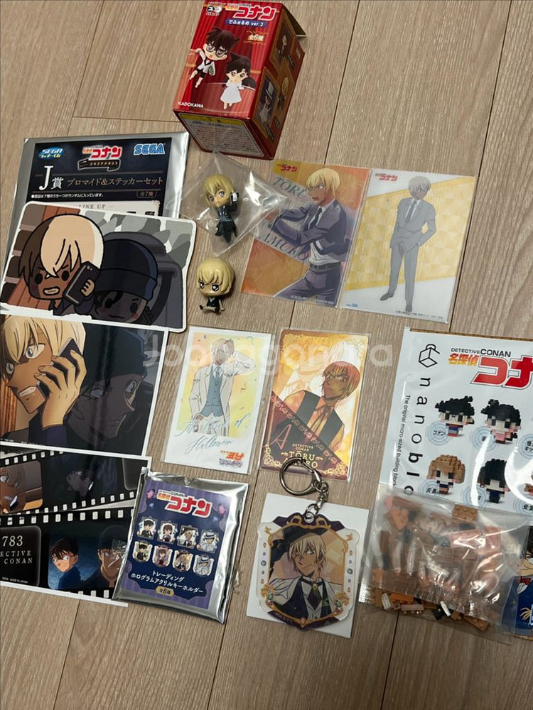 코난 아무로 토오루 블록 가챠 메지루시 쵸코노세 피규어--1