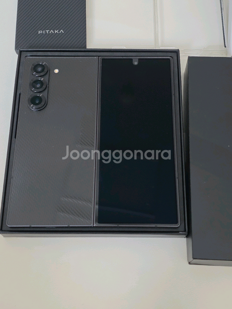 [자급제] 갤럭시 폴드6 삼성닷컴 전용 블랙 컬러--2