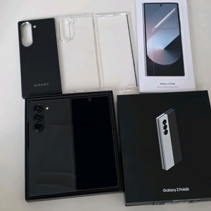 [자급제] 갤럭시 폴드6 삼성닷컴 전용 블랙 컬러