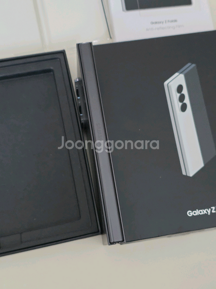 [자급제] 갤럭시 폴드6 삼성닷컴 전용 블랙 컬러--3