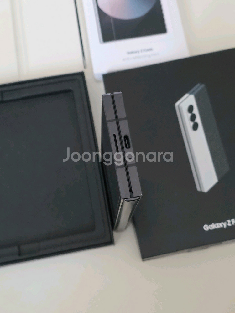 [자급제] 갤럭시 폴드6 삼성닷컴 전용 블랙 컬러--9