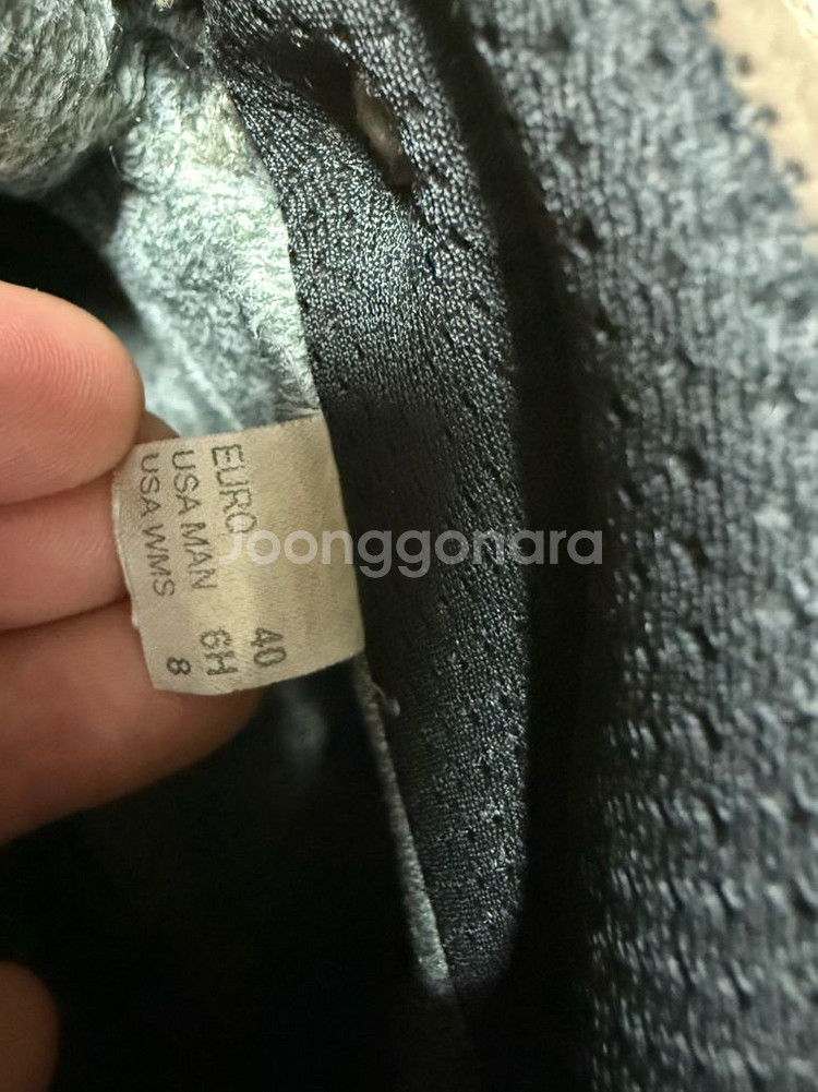 잠발란 등산화 팝니다(남성)--4