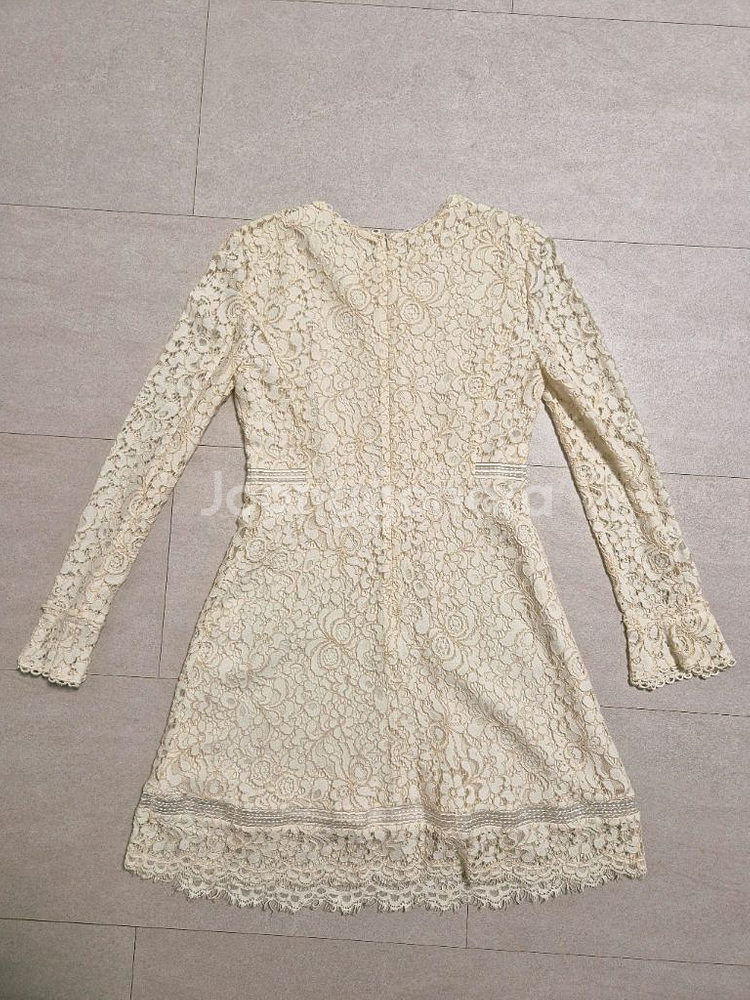 cc콜렉트 아이보리 자수 원피스 55--1