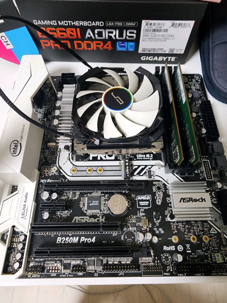 Core i7-7700 B250M Pro4 マザーボードCPUメモリ セット B250M-HDV