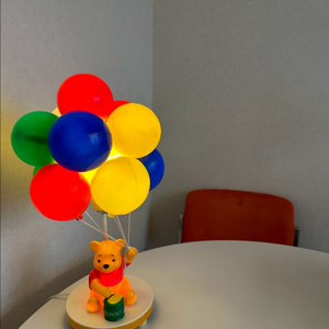 푸우램프/푸우조명/디즈니조명//빈티지램프/빈티지