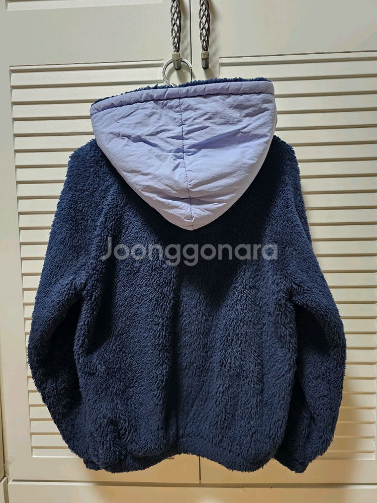 여아 150사이즈 뽀글이 후드집업--7