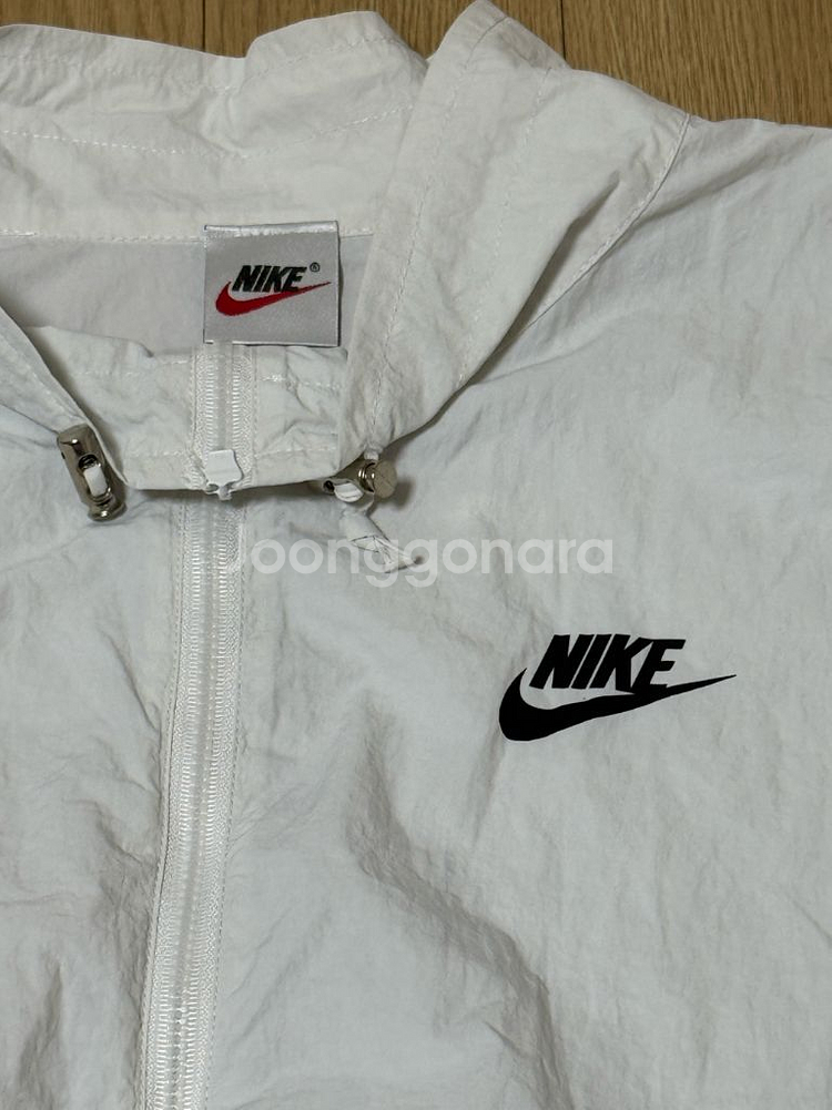 나이키 우븐 크롭 자켓--1