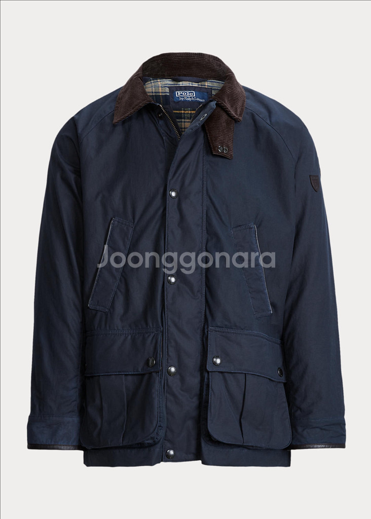 폴로 랄프로렌 오일클로즈 반 자켓 M--4
