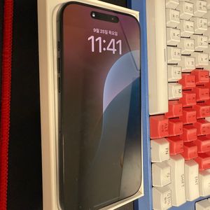 아이폰 16프로맥스 1tb 블랙 3개월사용