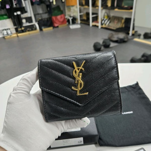 [A급컨디션]입생로랑 삼단지갑