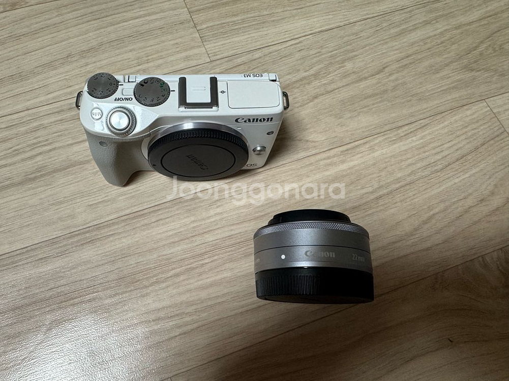 캐논 EOS M3 카메라 + 22mm 렌즈 + 가방 세--3