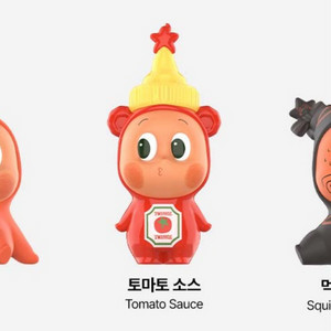 작은별 피규어 나만의 맛조합 시리즈 토마토소스 미개봉