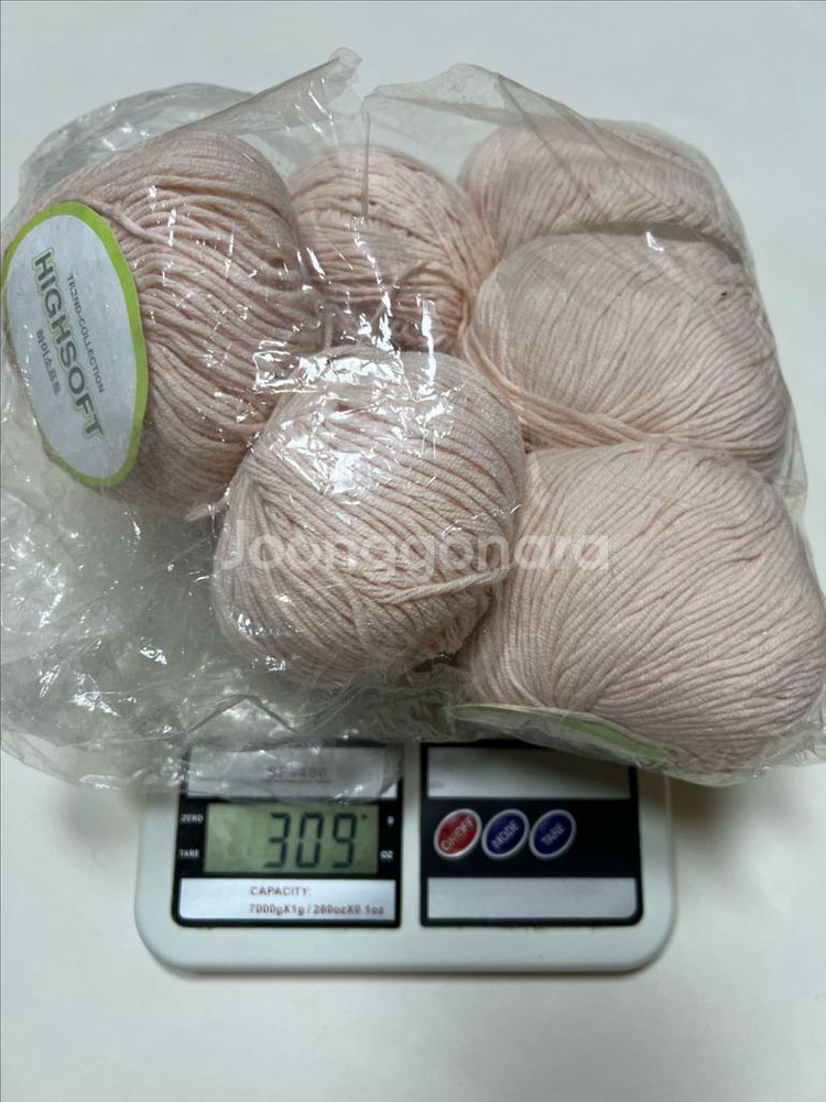 뜨개실 6가지, 가방틀, 가방바닥, 손잡이, 부자재--1