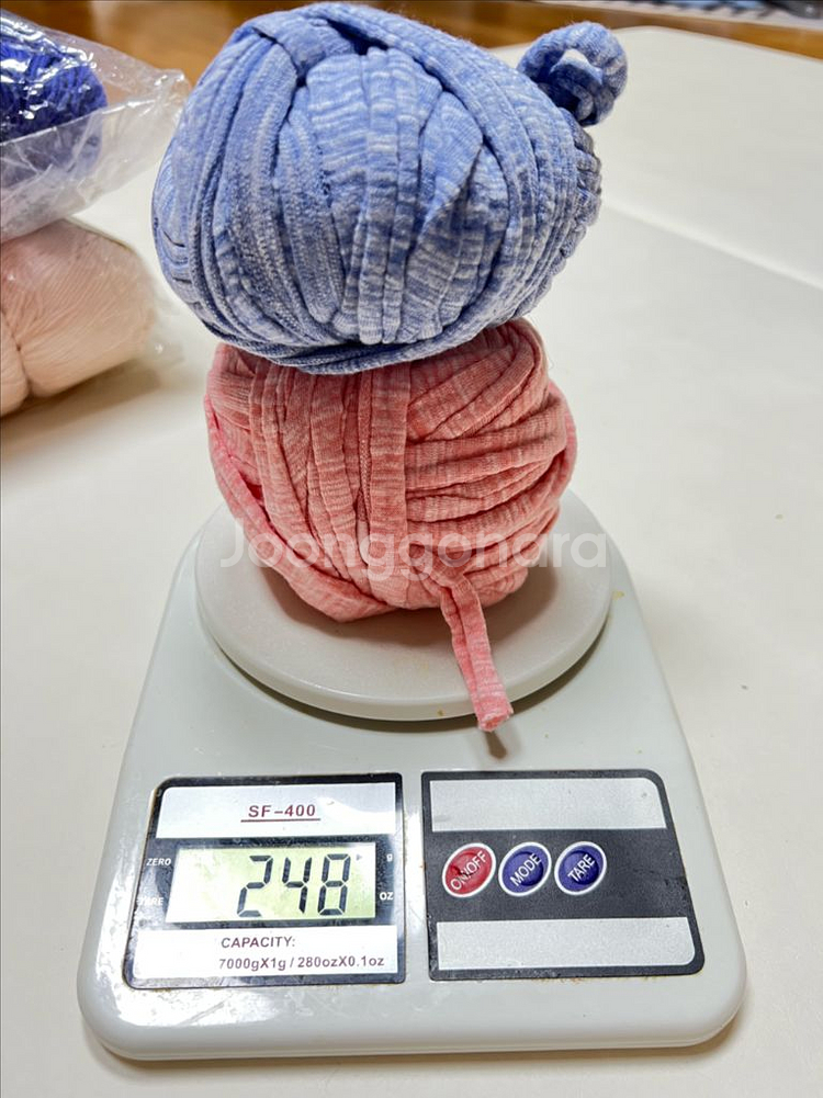 뜨개실 6가지, 가방틀, 가방바닥, 손잡이, 부자재--5