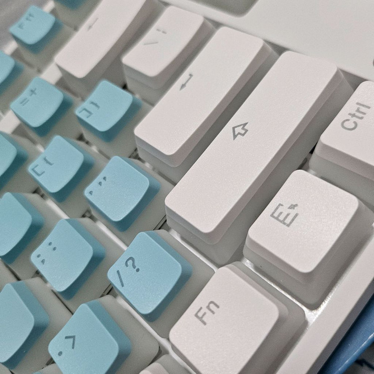 푸딩 키캡 (화이트 / 스카이블루) 이미지