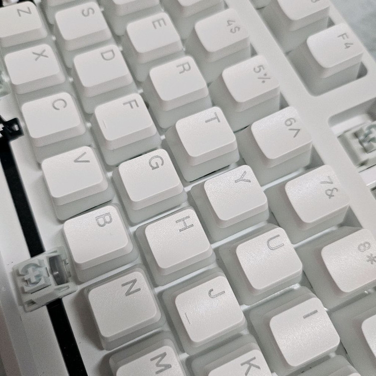 푸딩 키캡 (화이트 / 스카이블루) 이미지