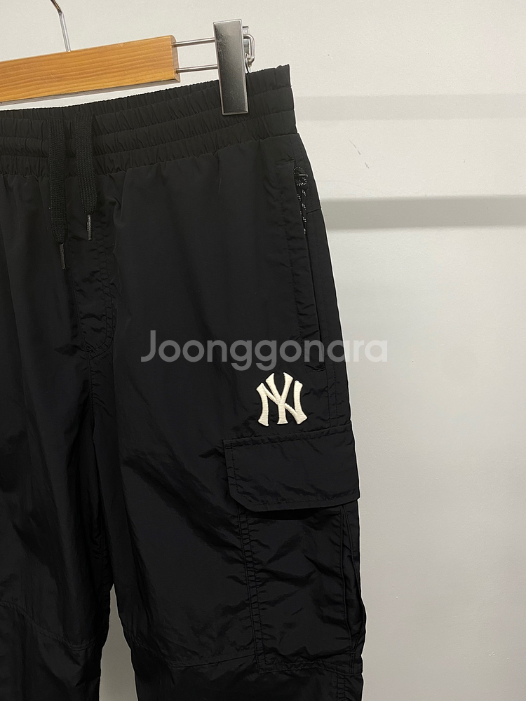 여성용 MLB 엠엘비 베이직 나일론 카고 조거팬츠 바지--1