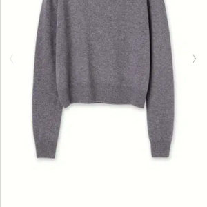 파사드패턴 캐시미어 라운드 니트 라벤더 S