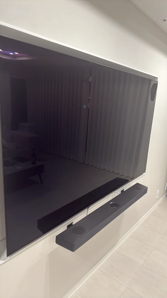 LG OLED 83 TV 및 사운드바 중고 판매_일괄 이미지