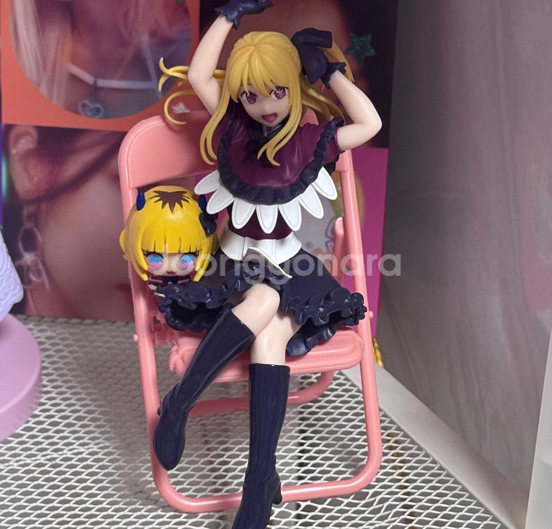 최애의 아이 쵸코노세 루비 피규어--0