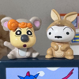 짱구 짱아 흰둥이 피규어