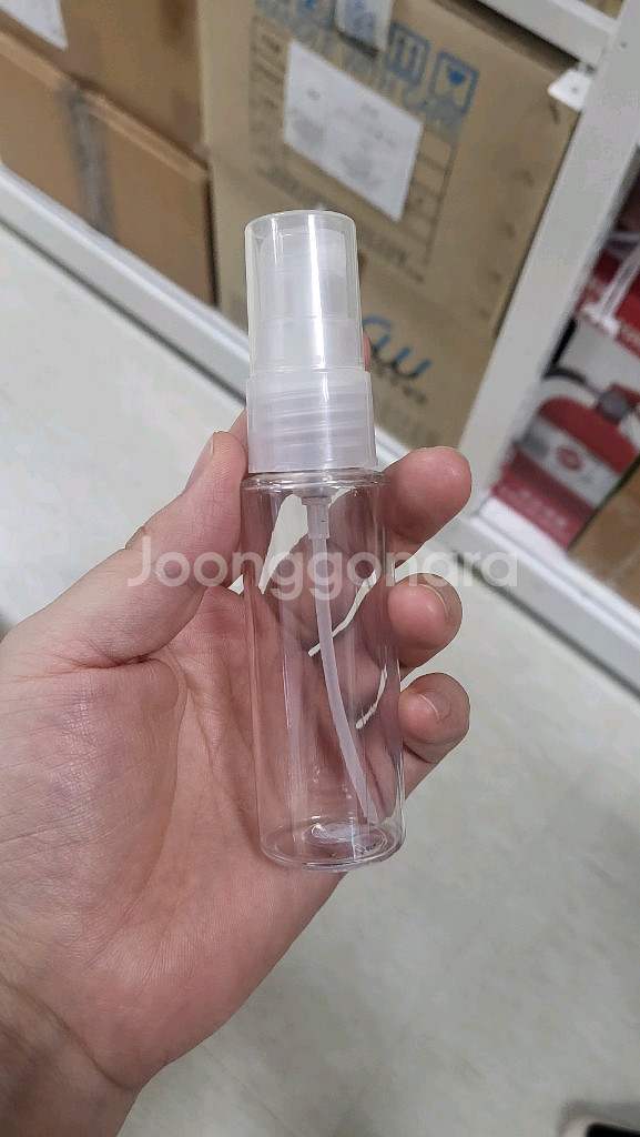 화장품공병 미스트공병 투명한 미스트 용기 40ml 투명--0