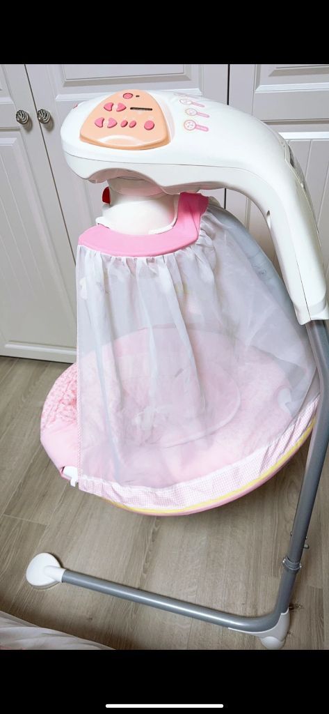 피셔프라이스 크래들스윙 풀셋 (바운서 핑크색)--2