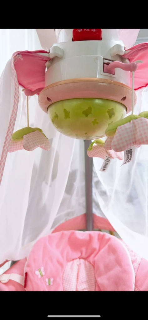 피셔프라이스 크래들스윙 풀셋 (바운서 핑크색)--3