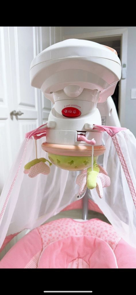 피셔프라이스 크래들스윙 풀셋 (바운서 핑크색)--4