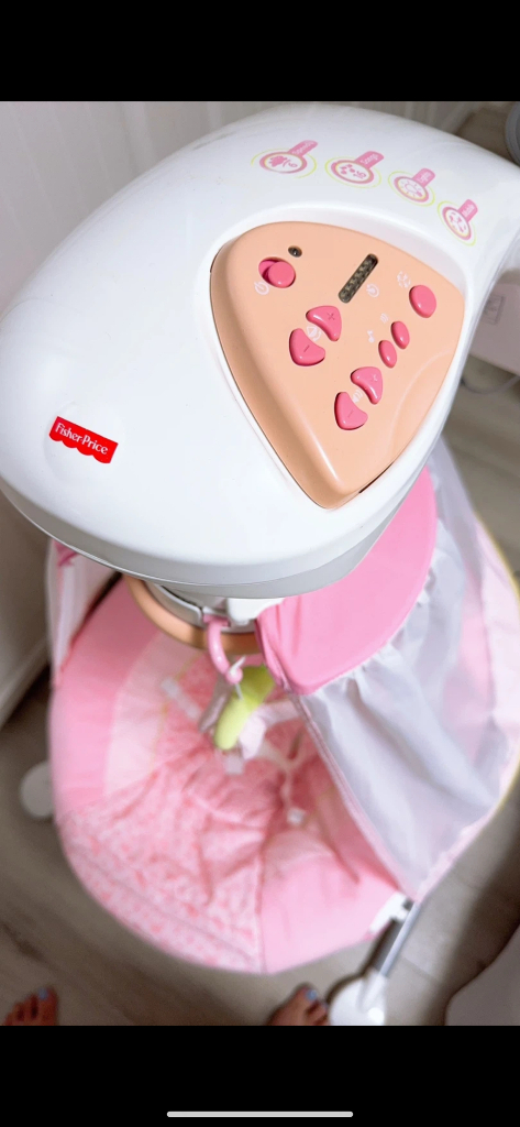 피셔프라이스 크래들스윙 풀셋 (바운서 핑크색)--5