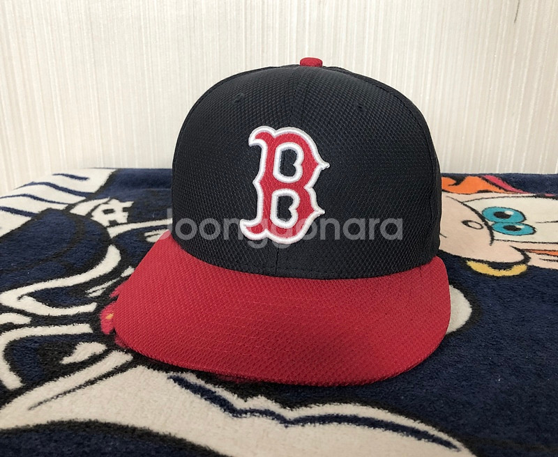 MLB 뉴에라 보스턴레드삭스 어센틱 게임캡/모자 61--0