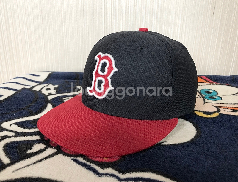 MLB 뉴에라 보스턴레드삭스 어센틱 게임캡/모자 61--1