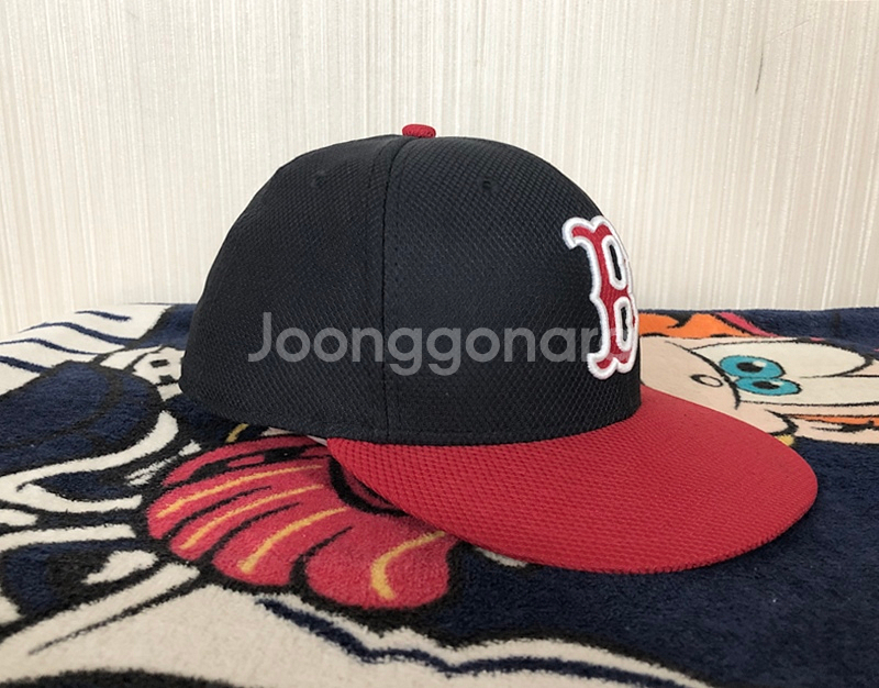 MLB 뉴에라 보스턴레드삭스 어센틱 게임캡/모자 61--5
