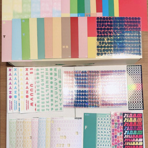 다꾸 스티커 알파벳 숫자