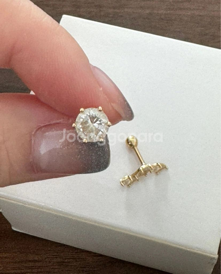 미니골드 14k 피어싱--0