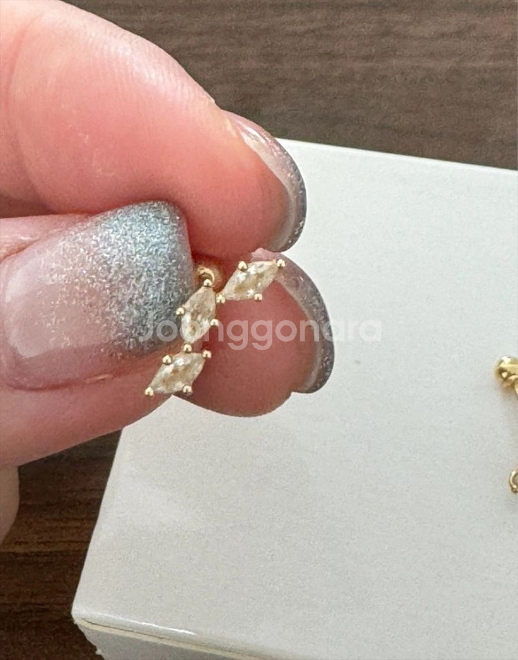 미니골드 14k 피어싱--1