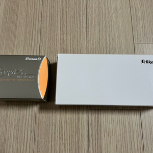 펠리칸 만년필 M200 아프리콧 EF, 잉크 세트