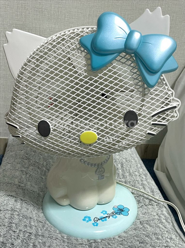 산리오 챠미키티 선풍기 챠미 키티 선풍기 (에누리가능!--0